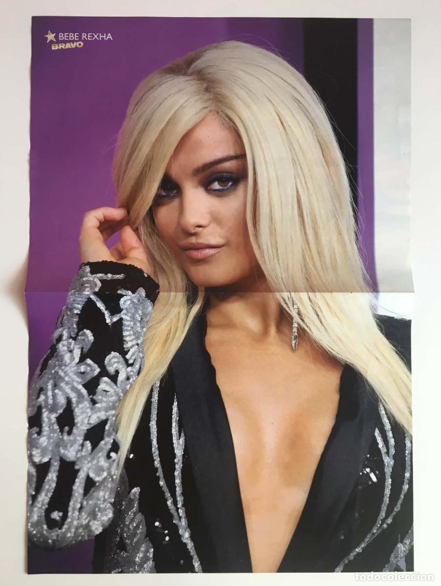 Coleccionismo de carteles: Bebe Rexha / Izabel Double-Sided Vintage Poster A3 - Bravo Magazine Bulgaria Music Pop