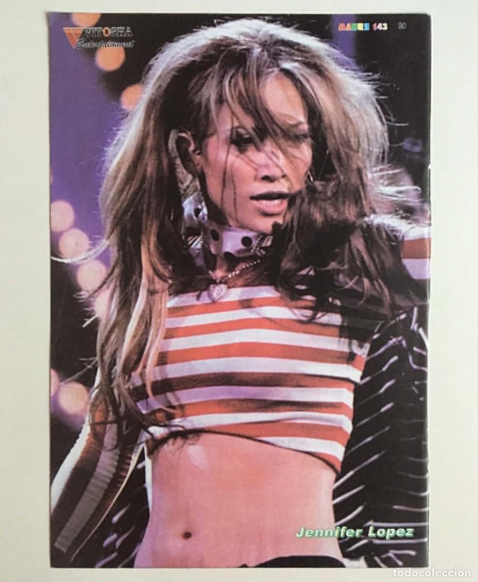 Coleccionismo de carteles: Jennifer Lopez / Korn Original Double-Sided Mini Poster A5 - Mania Magazine Bulgaria Music