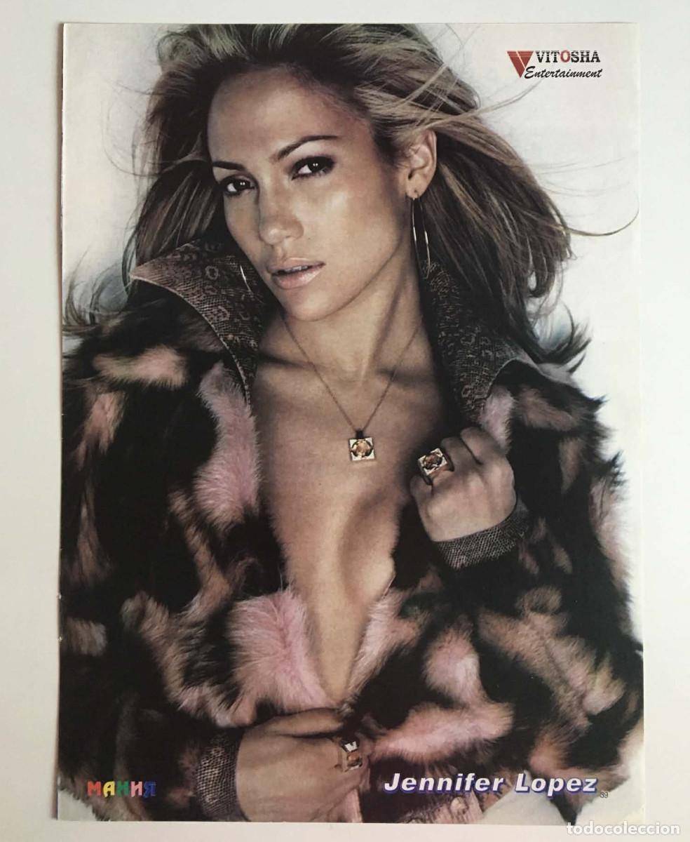 Coleccionismo de carteles: Jennifer Lopez Original Poster A4 - Mania Magazine Bulgaria Music