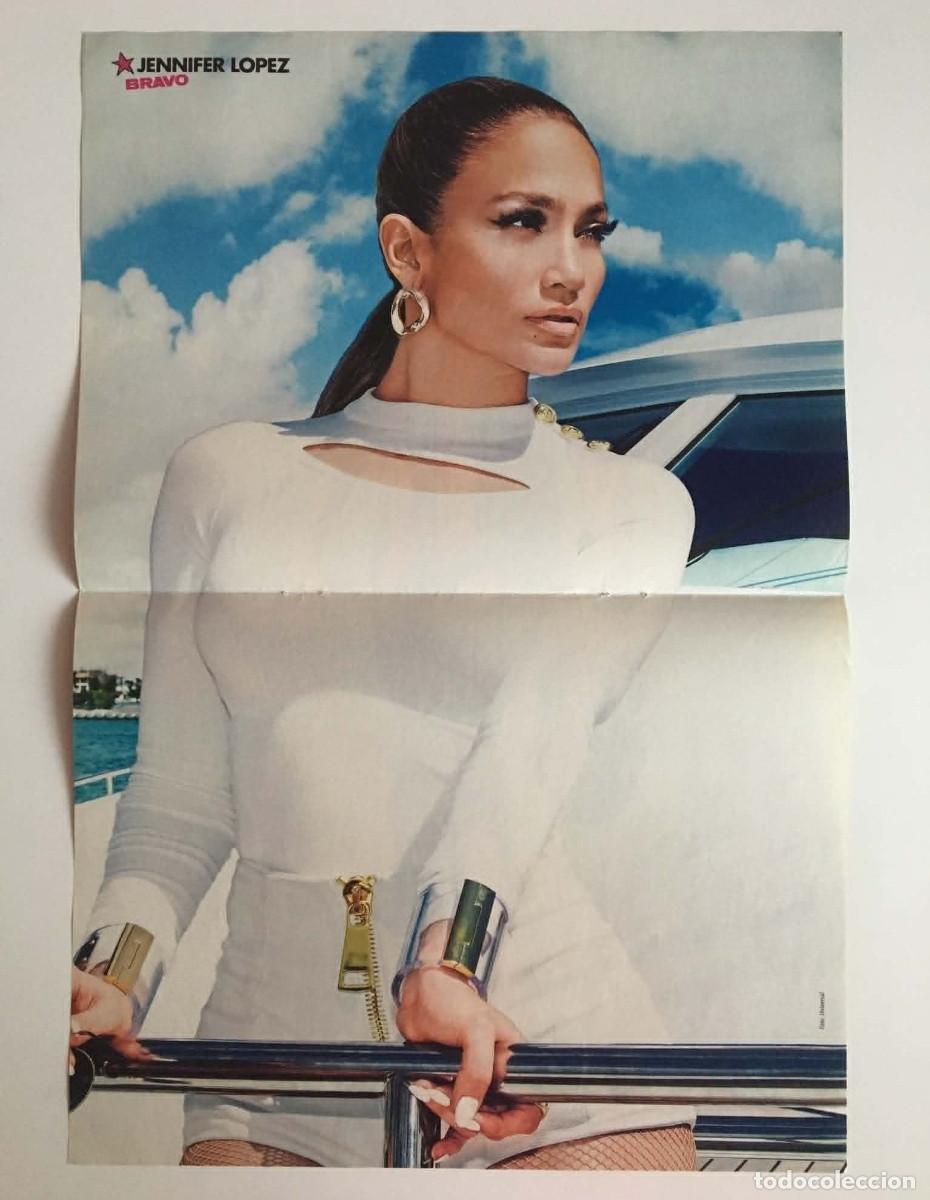 Coleccionismo de carteles: Jennifer Lopez / Tom Beck Original Double-Sided Poster A3 - Bravo Magazine Germany Music TV Series