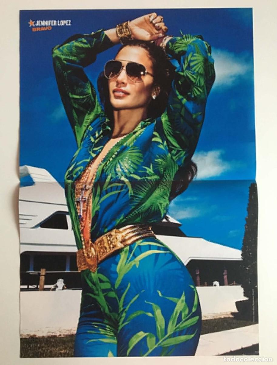 Coleccionismo de carteles: Jennifer Lopez / Ian Somerhalder Original Double-Sided Poster A3 - Bravo Magazine Bulgaria Music TV