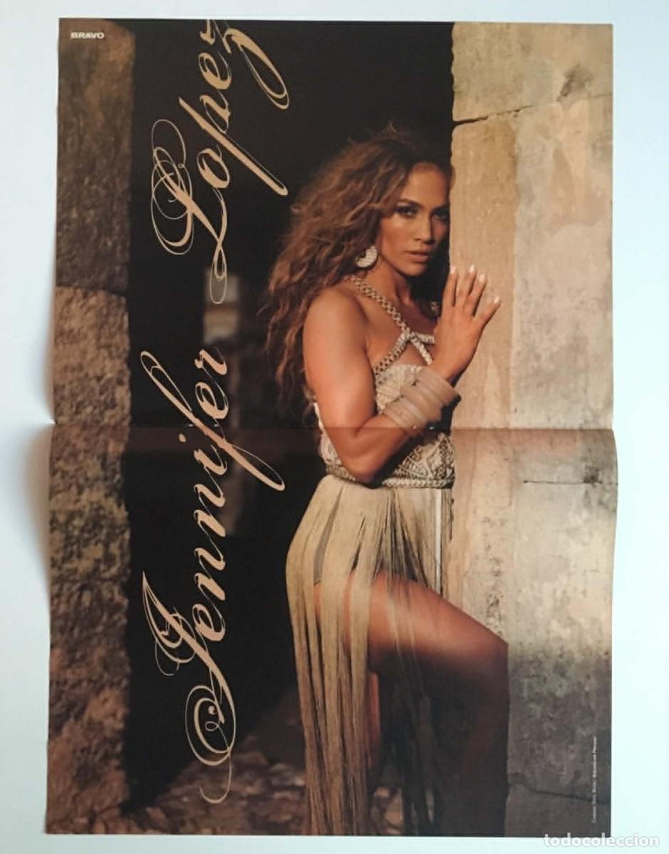Coleccionismo de carteles: Jennifer Lopez JLo / Big Time Rush Original Double-Sided Poster A3 - Bravo Magazine Bulgaria Music