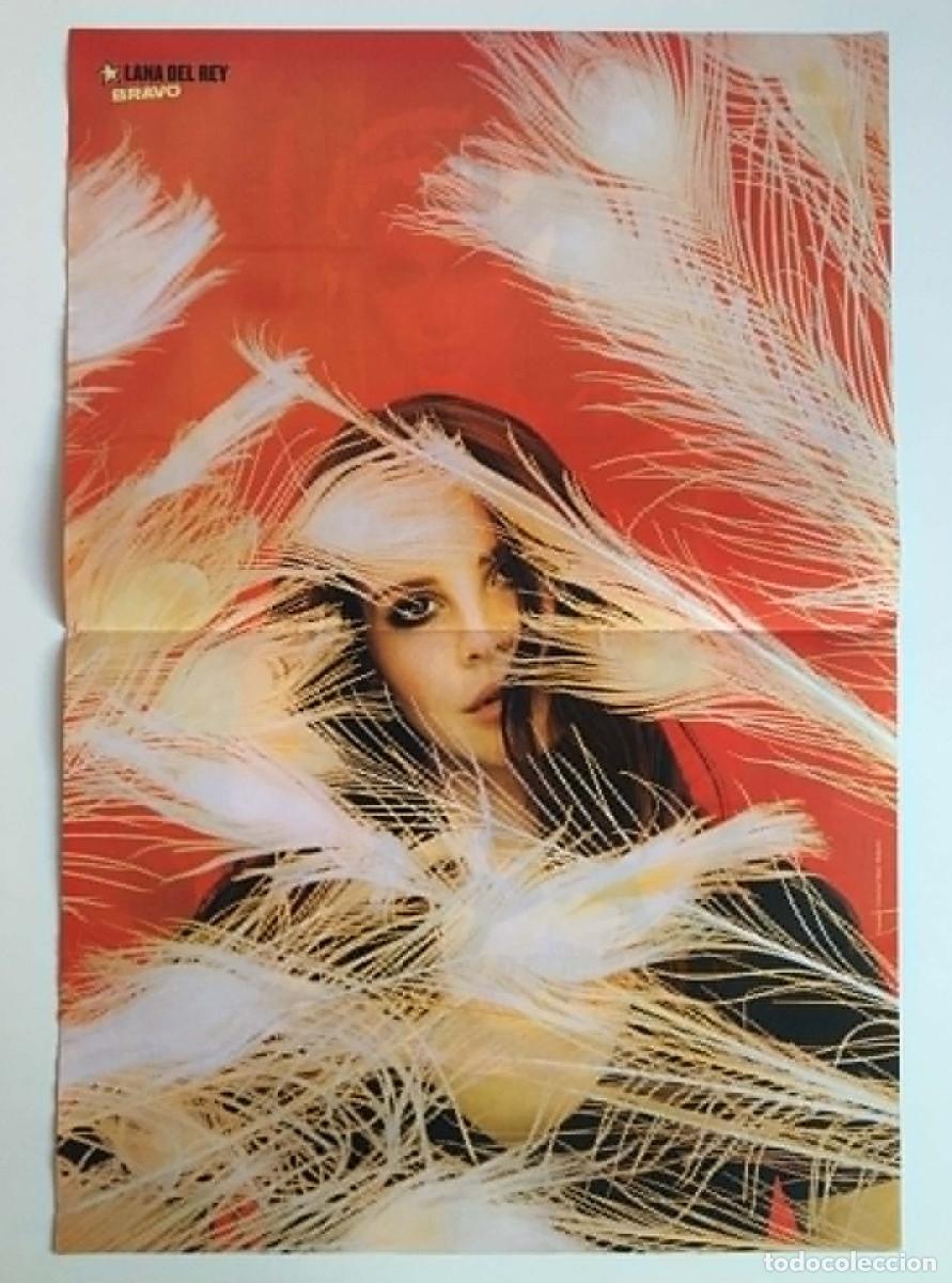 Coleccionismo de carteles: Lana Del Rey / Jennifer Lopez JLo Original Double-Sided Poster A3 - Bravo Magazine Bulgaria Music