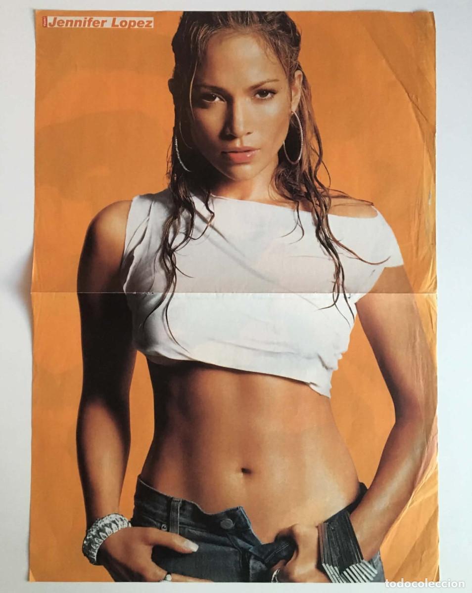 Coleccionismo de carteles: Jennifer Lopez / O-Town Original Vintage Double-Sided Poster A3 - Yam! Magazine Germany Music
