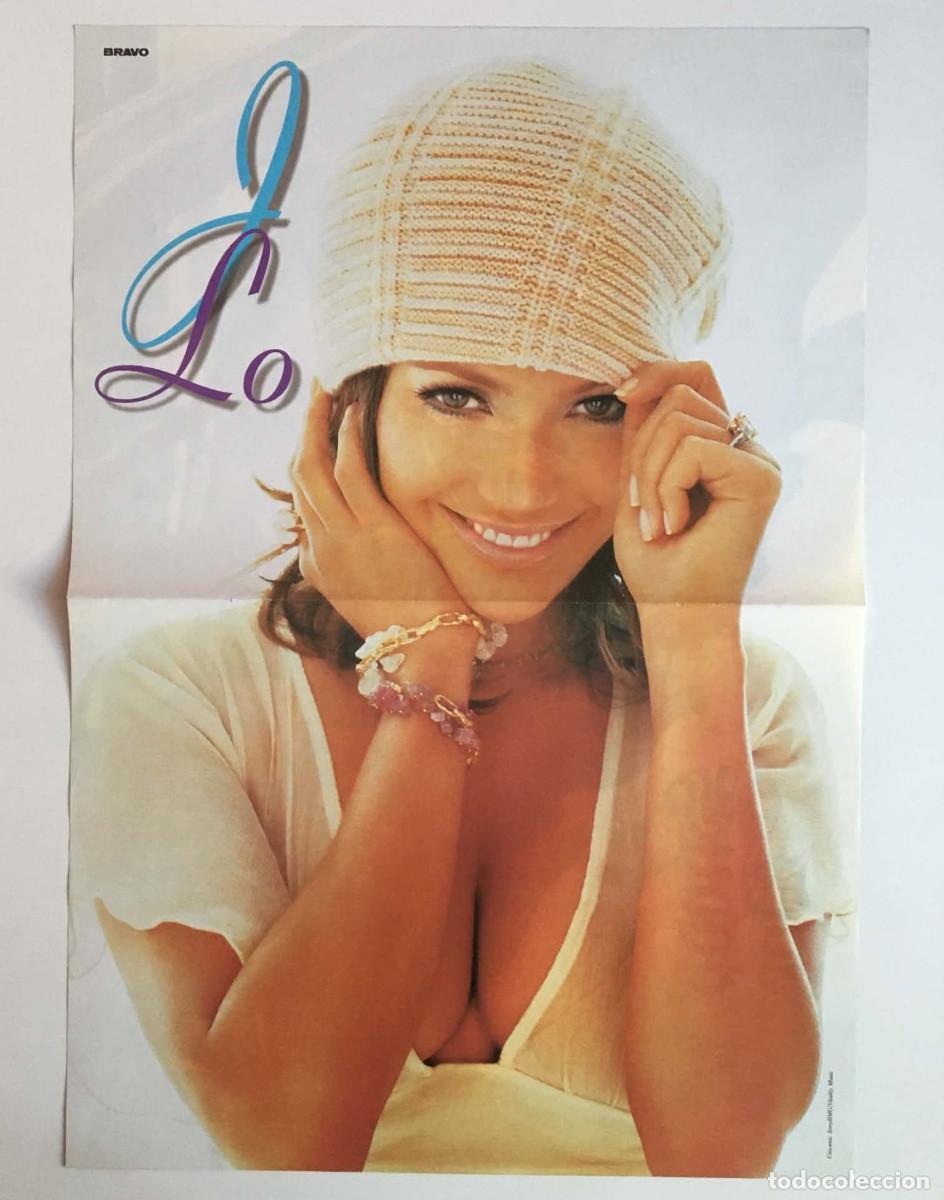 Coleccionismo de carteles: Jennifer Lopez JLo / Snoop Dogg Double-Sided Vintage Poster A3 - Bravo Magazine Bulgaria Music
