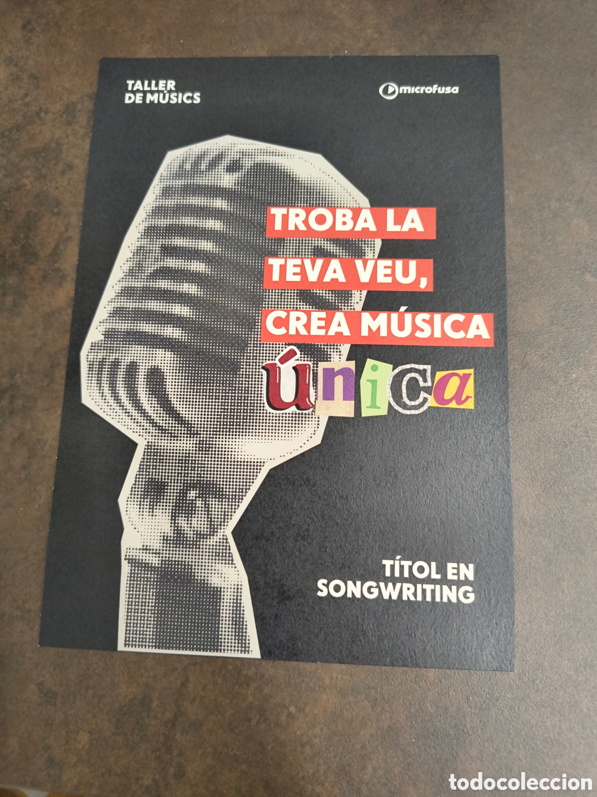Coleccionismo de carteles: TROBA LA TEVA VEU, TALLER DE MUSICS