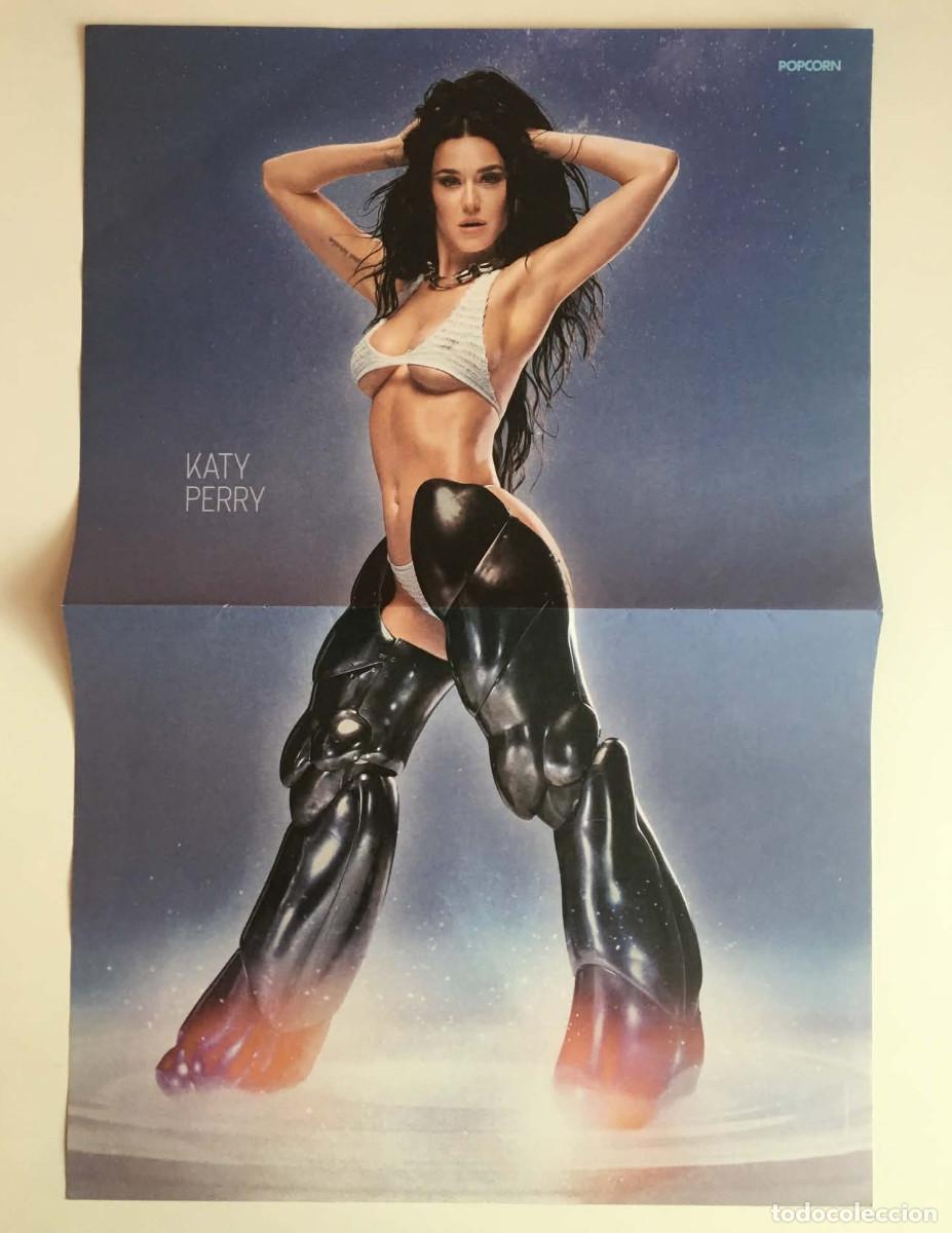 Coleccionismo de carteles: Katy Perry / Iggi Kelly Original Double-Sided Poster A3 - Popcorn Magazine Germany Music