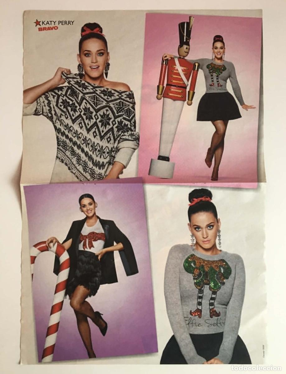Coleccionismo de carteles: Katy Perry / Zendaya Double-Sided Vintage Poster A3 - Bravo Magazine Bulgaria Music Movie