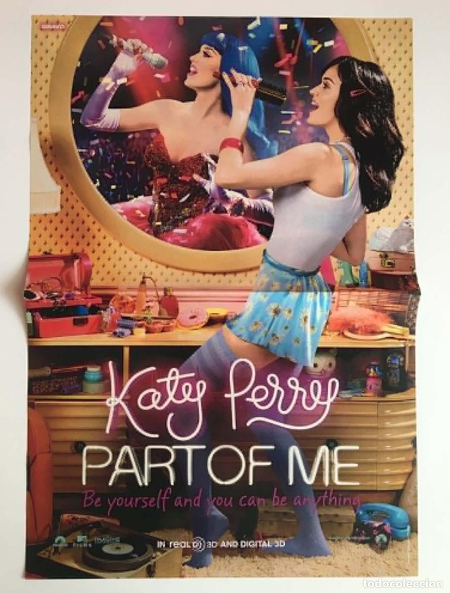 Coleccionismo de carteles: Katy Perry Part of Me Movie Promo / Muse Band Double-Sided Poster A3 - Bravo Magazine Bulgaria Music