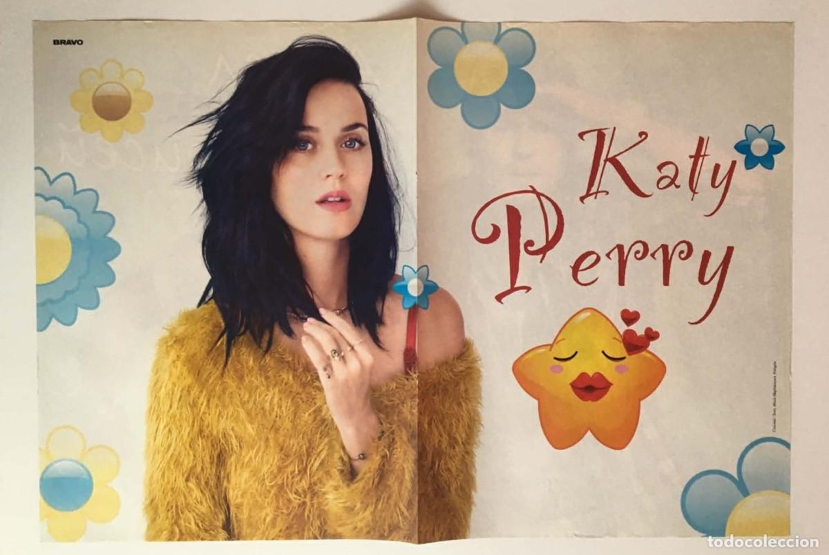 Coleccionismo de carteles: Katy Perry / Angel & Moisey Double-Sided Poster A3 - Bravo Magazine Bulgaria Music