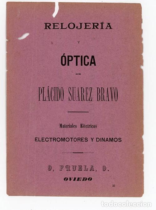 Sammeln von Plakaten: GIJON. ASTURIAS. PUBLICIDAD ORIGINAL DE 1899. DOS CARAS