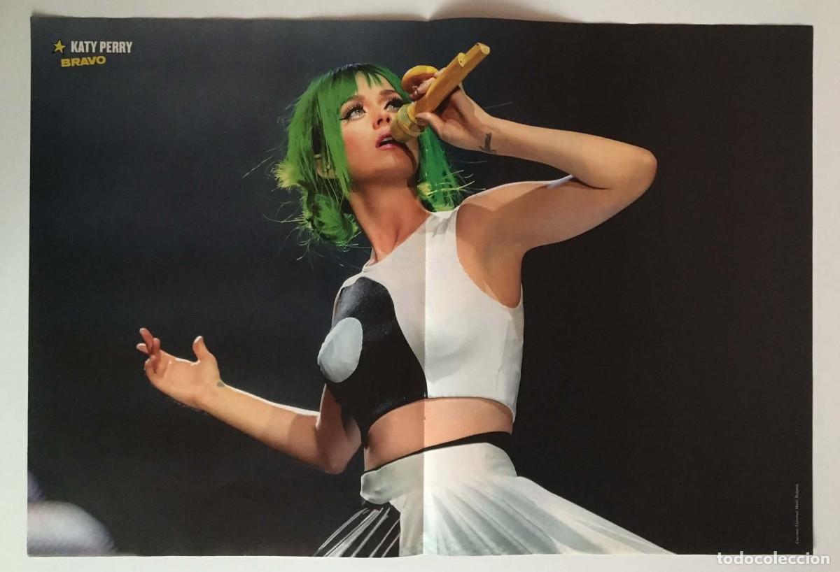 Coleccionismo de carteles: Katy Perry Prismatic Tour / Jessie J Double-Sided Poster A3 - Bravo Magazine Bulgaria Music Pop Rare