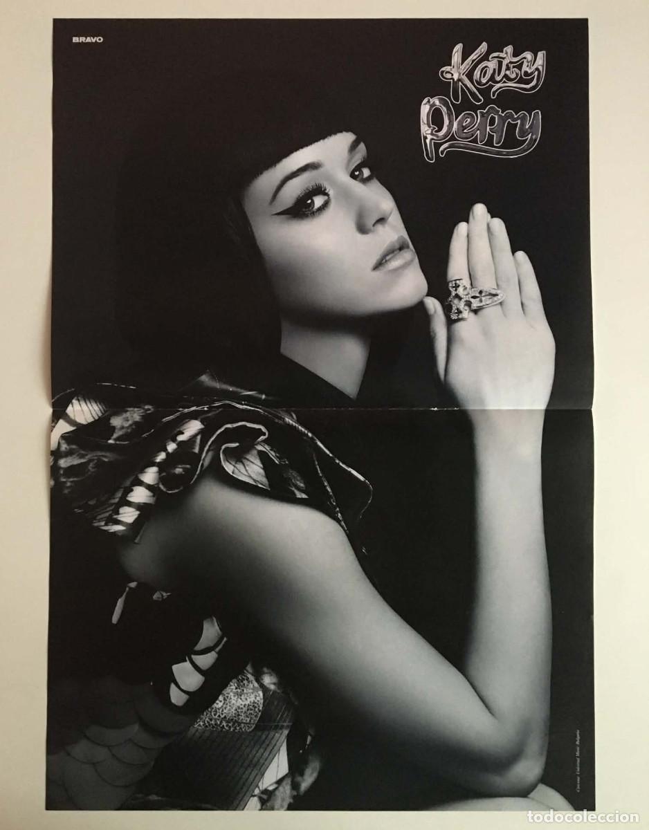 Coleccionismo de carteles: Katy Perry / Jessie J Mickey Ears Original Double-Sided Poster A3 Bravo Magazine Bulgaria Music Rare