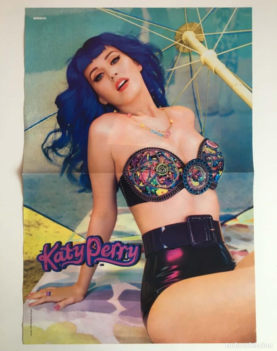 Coleccionismo de carteles: Katy Perry California Gurls / Jonas Brothers Double-Sided Poster A3 - Bravo Magazine Bulgaria Music