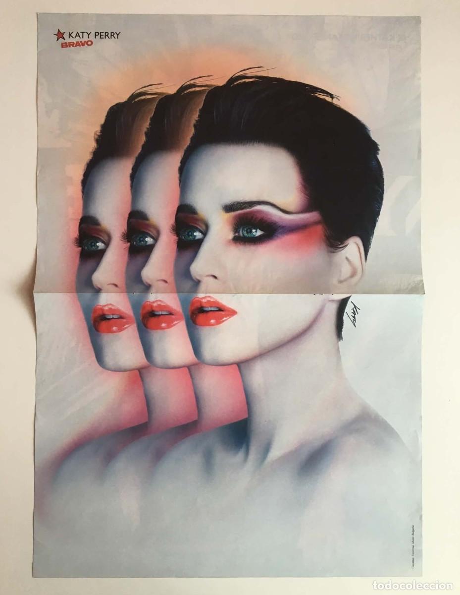 Coleccionismo de carteles: Katy Perry Witness / Katherine Langford 13 Reasons Why Double-Sided Poster A3 - Bravo Bulgaria Music