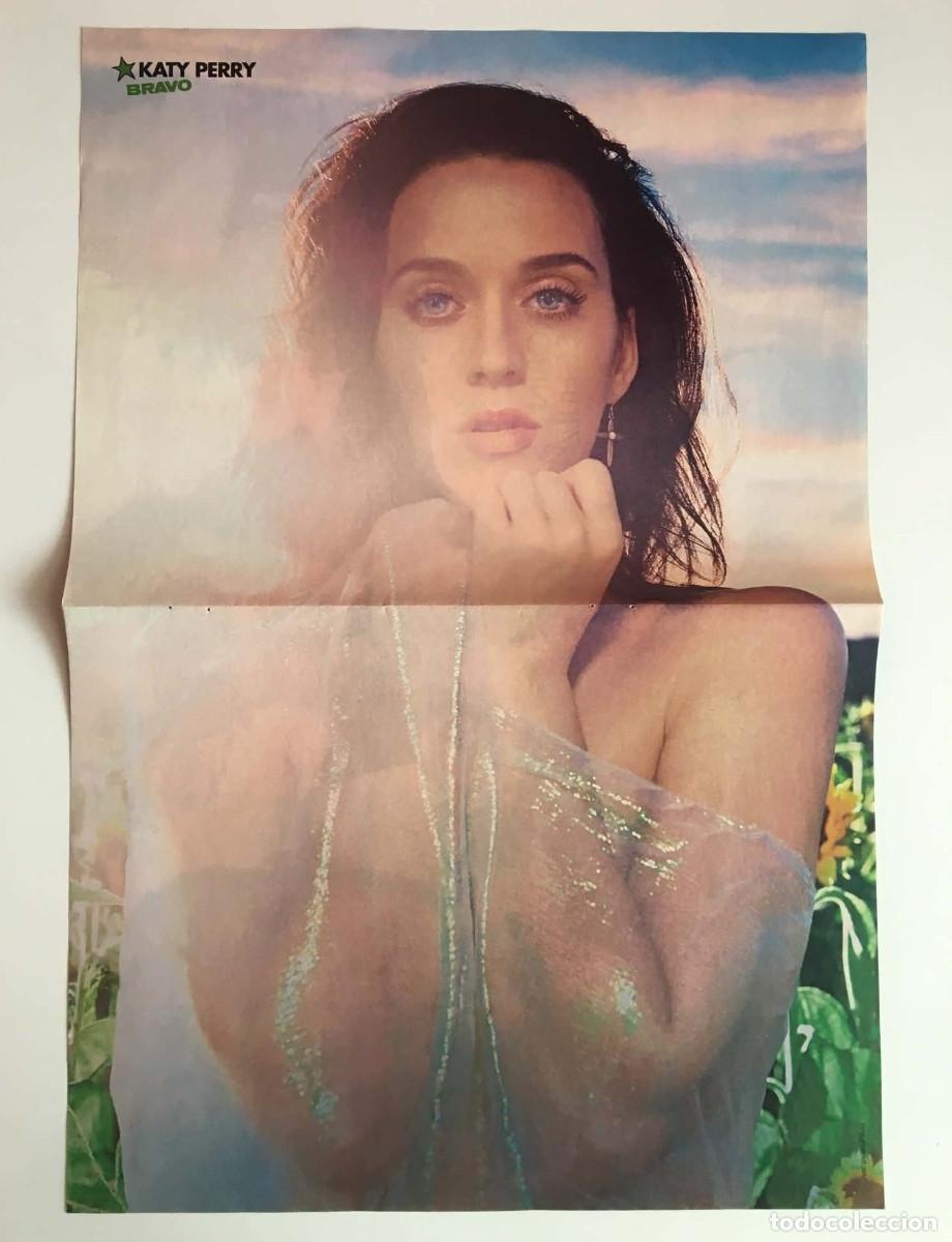 Coleccionismo de carteles: Katy Perry / David Guetta Calvin Harris Robin Schulz Double-Sided Poster A3 - Bravo Magazine Germany