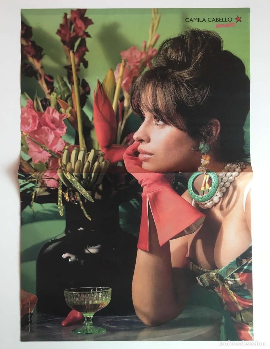Coleccionismo de carteles: Camila Cabello / Lil Huddy Original Double-Sided Poster A3 - Bravo Magazine Bulgaria Music