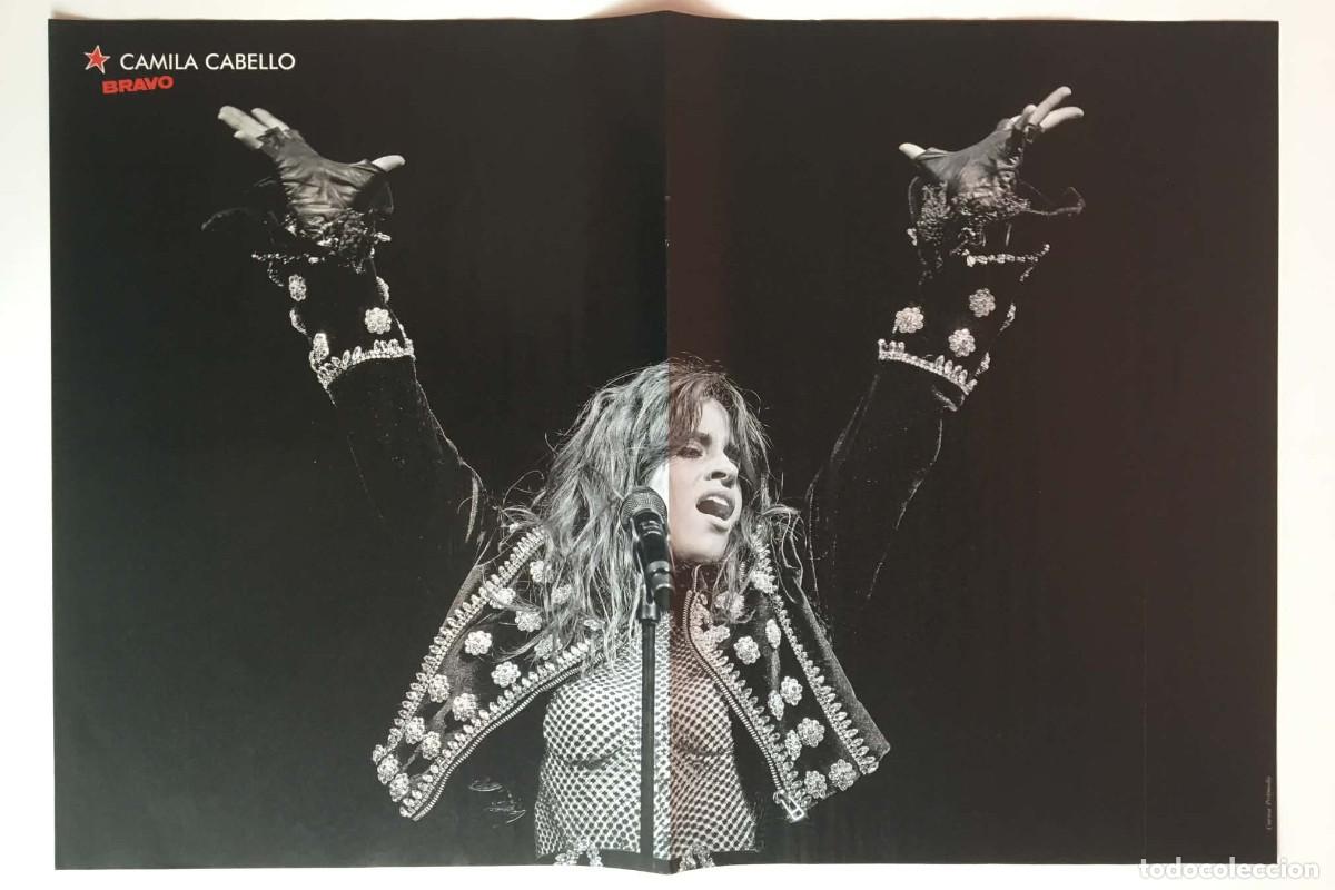 Coleccionismo de carteles: Camila Cabello / Dara Bangaranga Eurovision Original Double-Sided Poster A3 Bravo Magazine Bulgaria