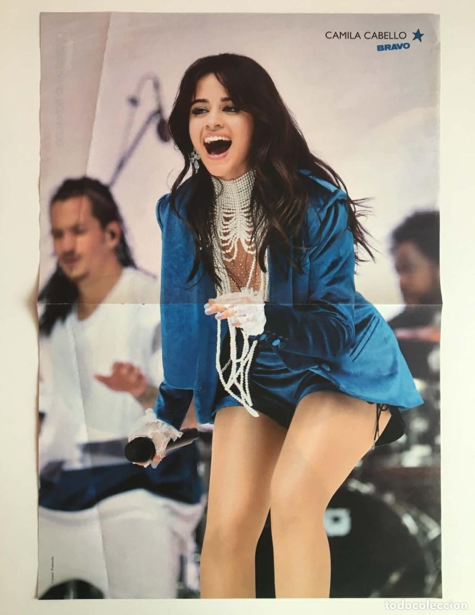 Coleccionismo de carteles: Camila Cabello / Cristiano Ronaldo Original Double-Sided Poster A3 - Bravo Magazine Bulgaria Music