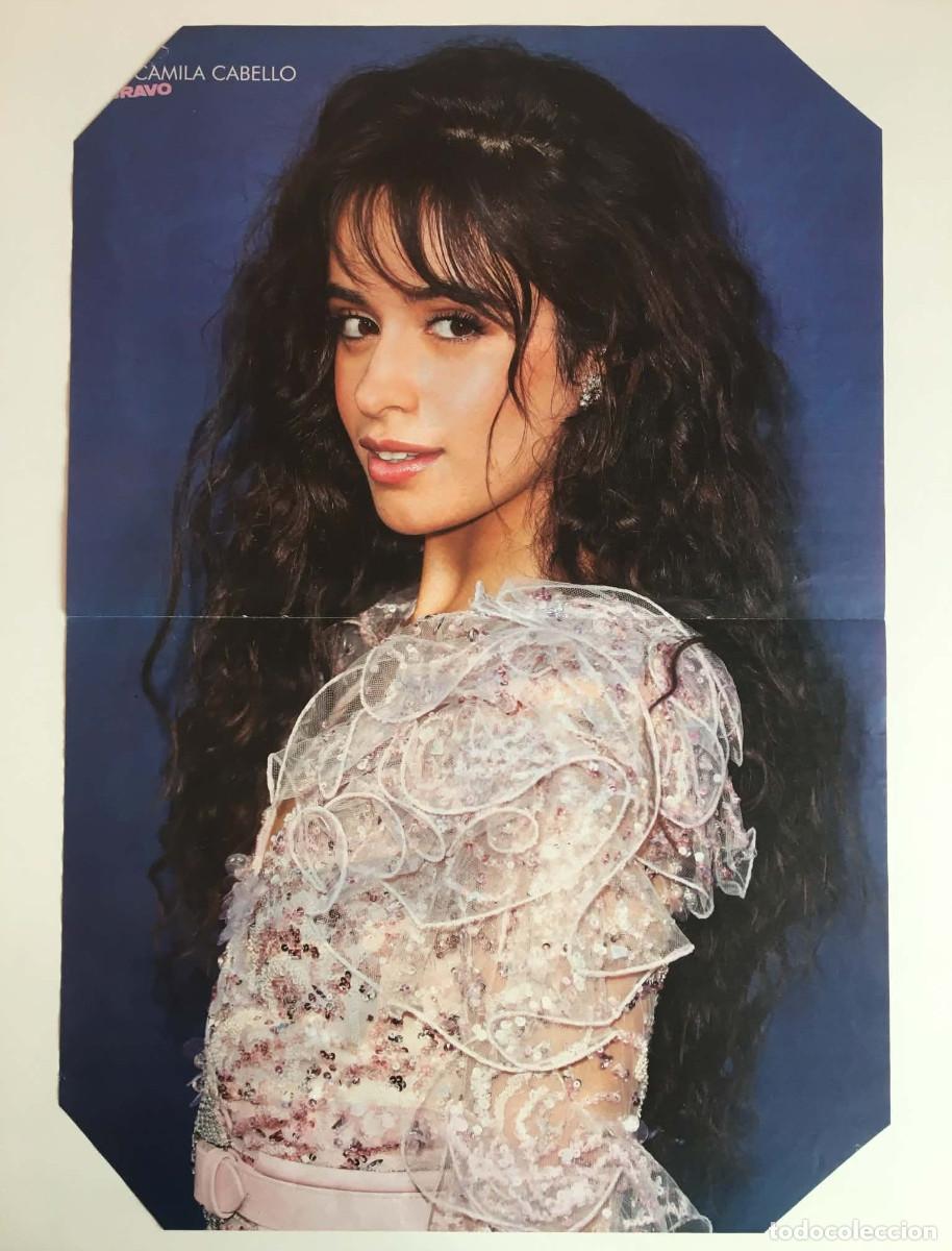 Coleccionismo de carteles: Camila Cabello / MONSTA X Original Double-Sided Poster A3 - Bravo Magazine Bulgaria Music K-Pop