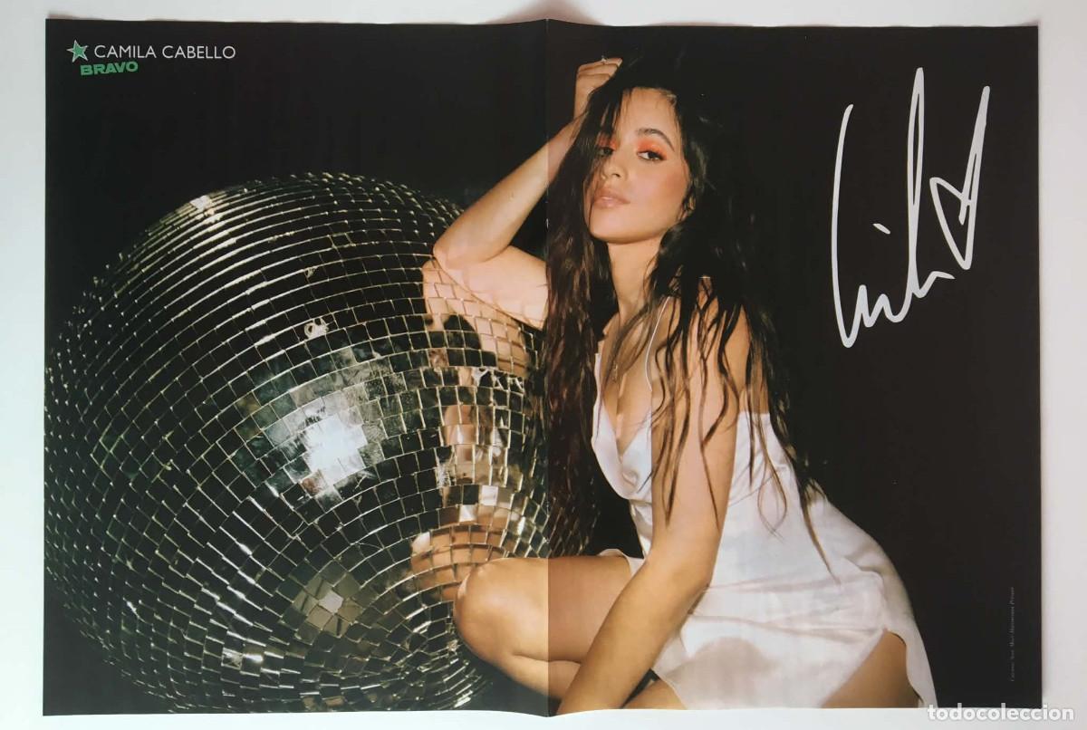 Coleccionismo de carteles: Camila Cabello / DENI Original Double-Sided Poster A3 - Bravo Magazine Bulgaria Pop Music