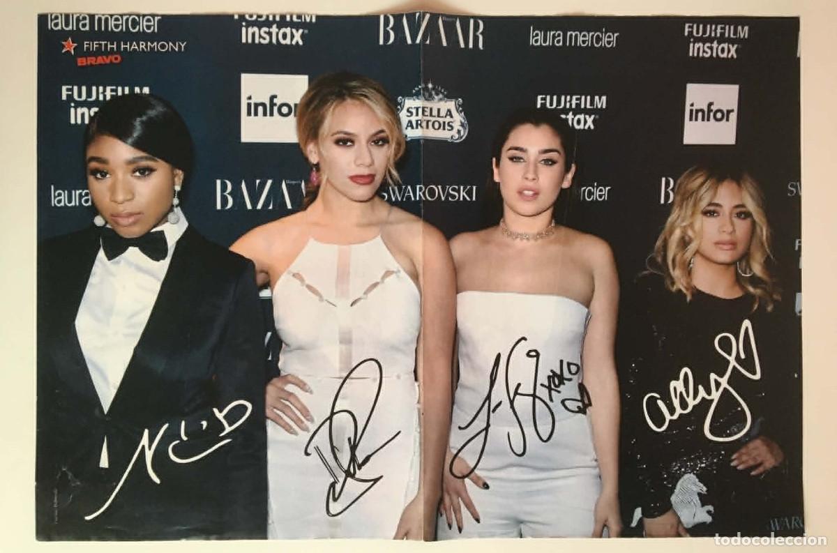 Coleccionismo de carteles: Fifth Harmony / Louisa Johnson Original Double-Sided Poster A3 - Bravo Magazine Bulgaria Music