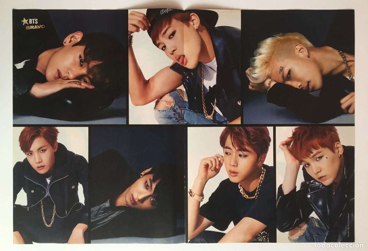 Coleccionismo de carteles: BTS / Fifth Harmony Original Double-Sided Poster A3 - Bravo Magazine Bulgaria Music K-Pop