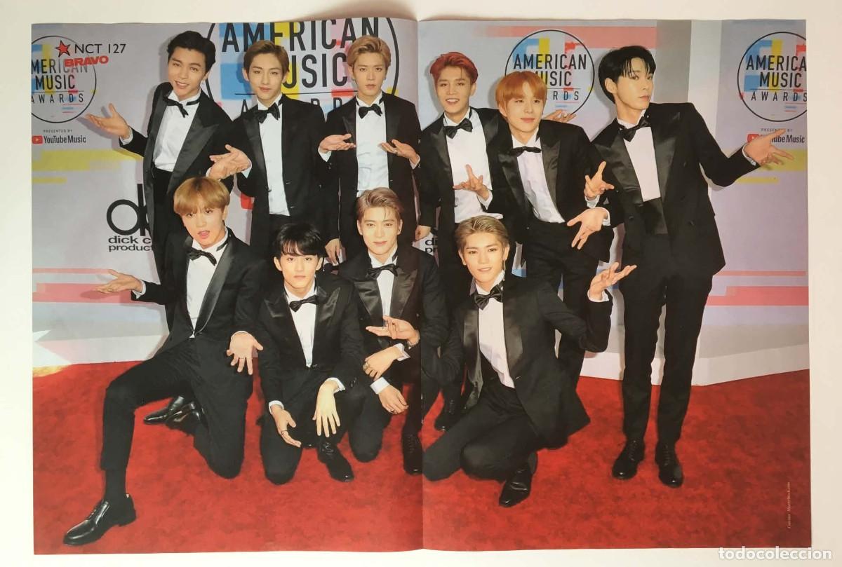 Coleccionismo de carteles: NCT 127 / Camila Cabello Original Double-Sided Poster A3 - Bravo Magazine Bulgaria Music K-Pop