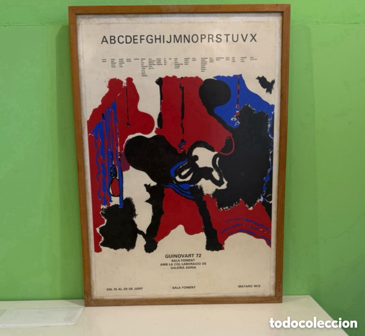 Poster collecting: CARTEL - POSTER (GUINOVART 72) GALERIA ADRIA.