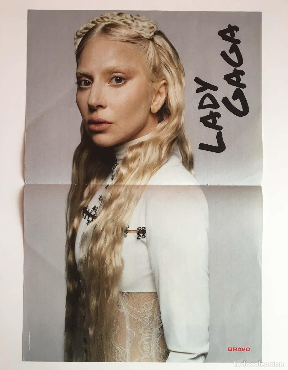 Coleccionismo de carteles: Lady Gaga Mayhem 2025 / Tom Twers Double-Sided Poster A3 - Bravo Magazine Germany Music