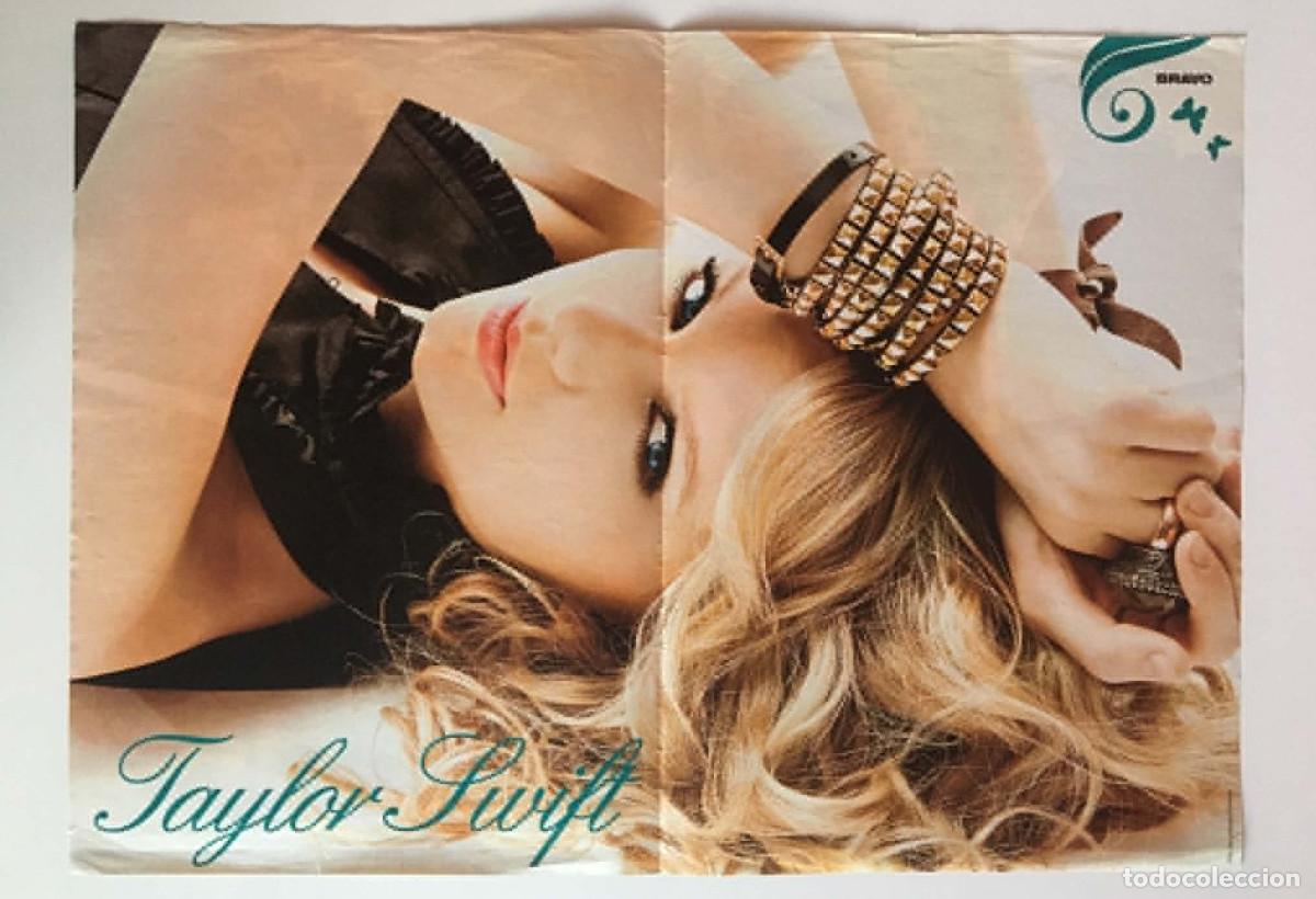 Coleccionismo de carteles: Taylor Swift / Gossip Girl Cast Vintage Double-Sided Poster A3 - Bravo Magazine Germany Music