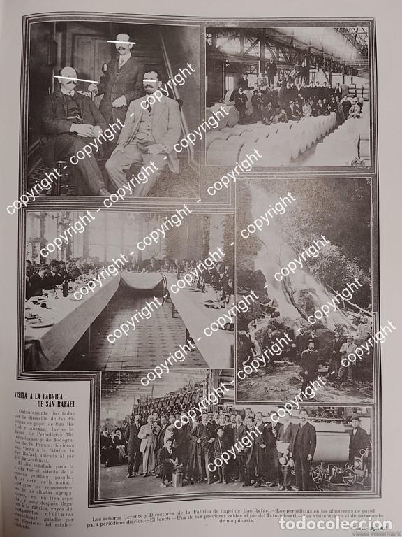 Collezionismo di affissi: AFICHE ANTIGUO. FABRICA DE PAPEL SAN RAFAEL 1912 / EMPRESAS MUY RARO