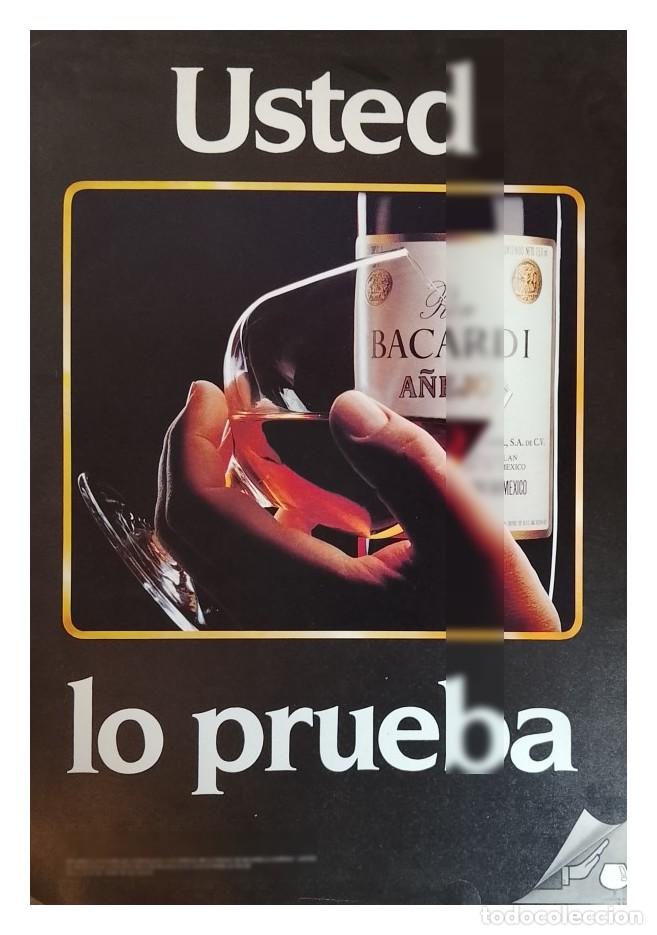 Poster collecting: Cartel publicitario retro RON BACARDI 1992