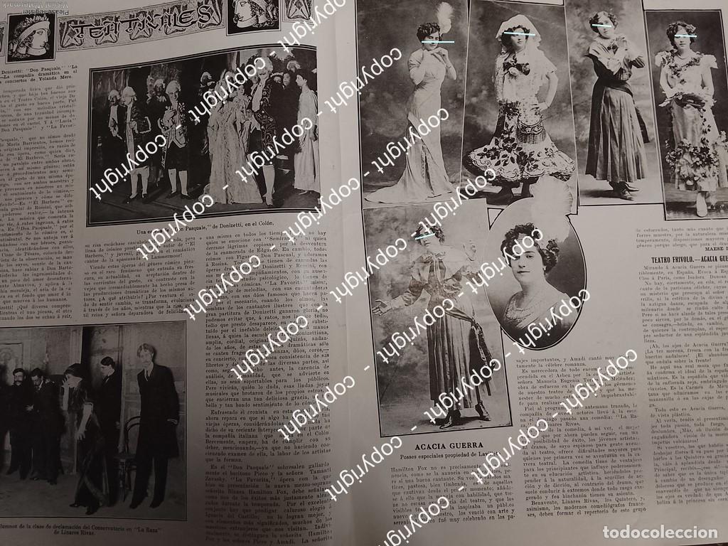 Colecionismo de cartazes: AFICHE ANTIGUO. LA ACTRIZ ACACIA GUERRA Y OTROS TEATRO ARBEU /ARTISTAS TEATROS