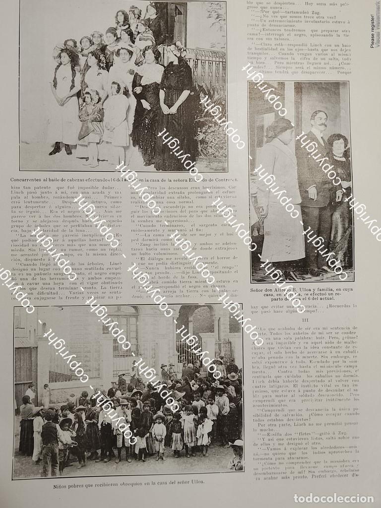Colecionismo de cartazes: AFICHE ANTIGUO. ALFREDO B. ULLOA Y FAMILIA ETC 1912 ASM