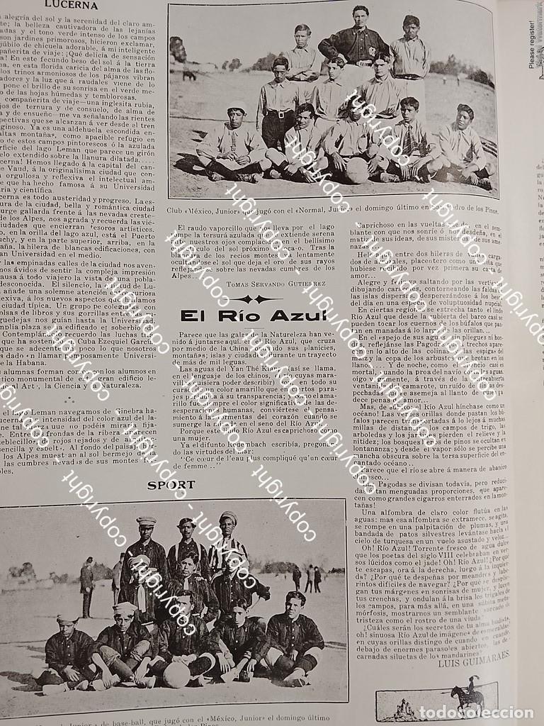 Colecionismo de cartazes: AFICHE ANTIGUO. JUEGO DE BEISBOL CLUB MEXICO Vs CLUB ESC. NORMAL 1912 /DEPORTES