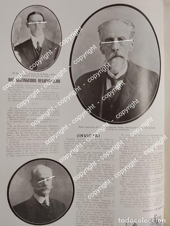 Collectionnisme d'affiches: AFICHE ANTIGUO. MUERE ANTONIO GARCIA CUBAS Y EUGENIO CHAVERO 1912 /CIENTIFICOS