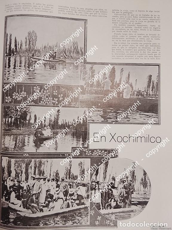 Collezionismo di affissi: AFICHE ANTIGUO. MIEMBROS DEL CLUB ALEMAN EN XOCHIMILCO 1912 ASM