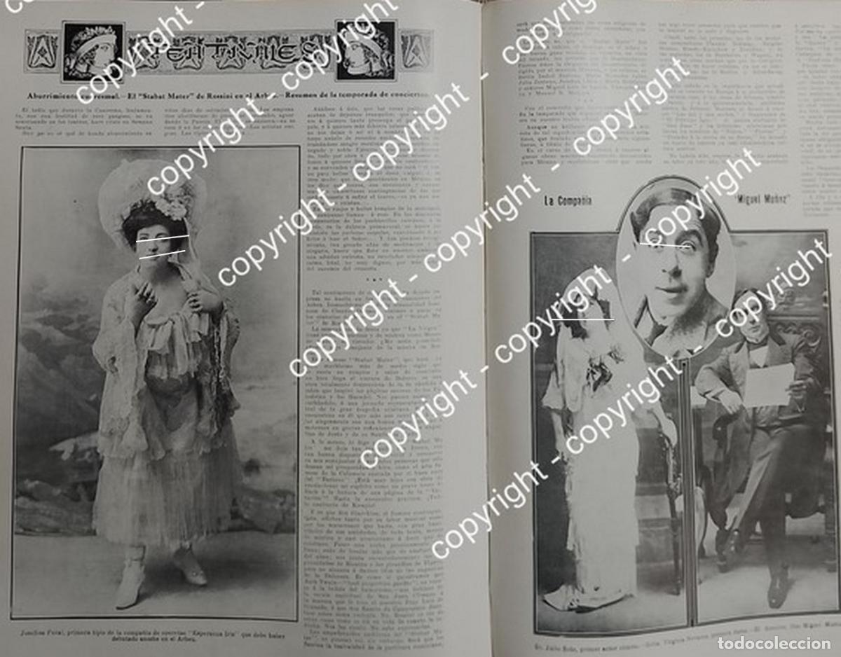 Collectionnisme d'affiches: AFICHE ANTIGUO. LA ACTRIZ JOSEFINA PERAL, VIRGINIA NEVARES Y JULIO SOTO 1912 /ARTISTAS