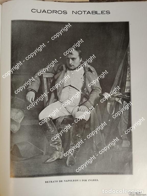 Sammeln von Plakaten: LITOGRAFIA ANTIGUA. NAPOLEON BONAPARTE. DE_ INGRES . 1912