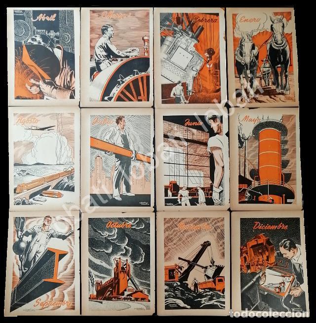 Poster collecting: CARTEL ANTIGUO ORIGINAL DE AFICHES FUNDIDORA MONTERREY DIBUJOS DE GABRIEL VARGAS 1940