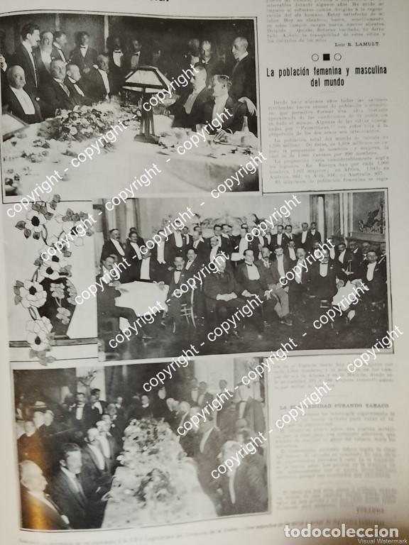 Poster collecting: AFICHE ANTIGUO NOTA. BANQUETE DIPUTADOS DE LA XXV LEGISLATURA 1912, POLITICOS