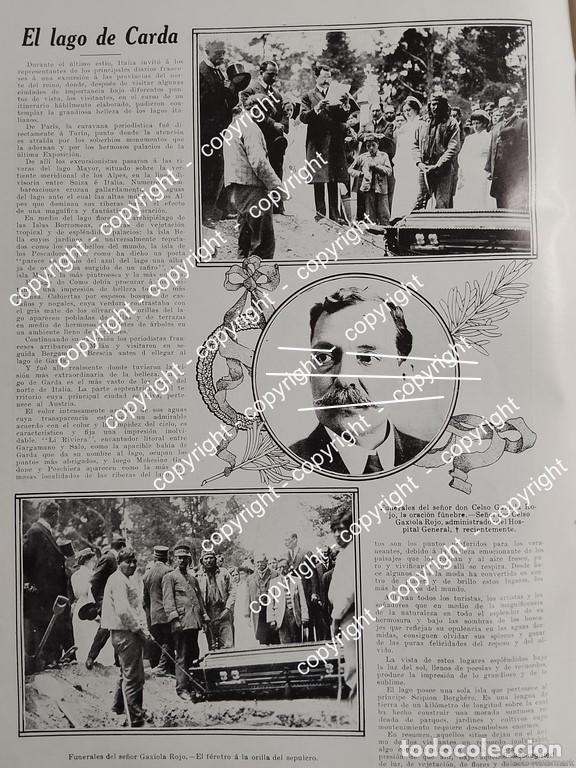Poster collecting: AFICHE ANTIGUO. FUNERALES DE CELSO GAXIOLA ROJO 1912 / POLITICOS