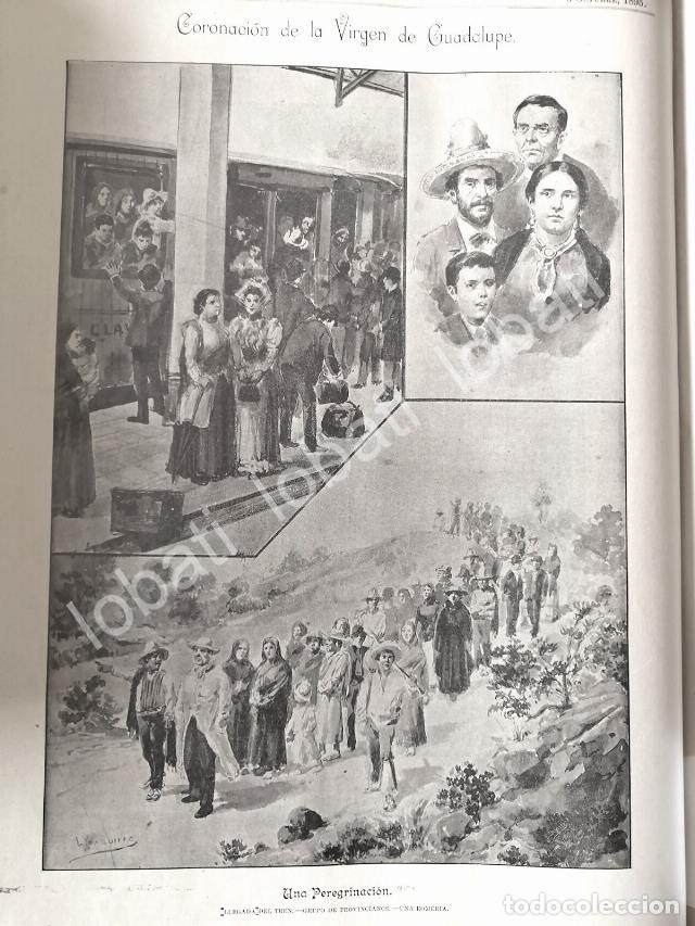 Collectionnisme d'affiches: GRABADO ANTIGUO PEREGRINACIONES A LA VILLA 1895, POR: LEANDRO IZAGUIRRE / RLG