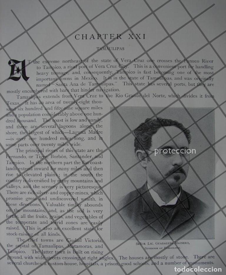 Coleccionismo de carteles: GRABADO ANTIGUO 1897 BAILE EN EL CASINO FRANCES, DIBUJO DE CARLOS ALCALDE