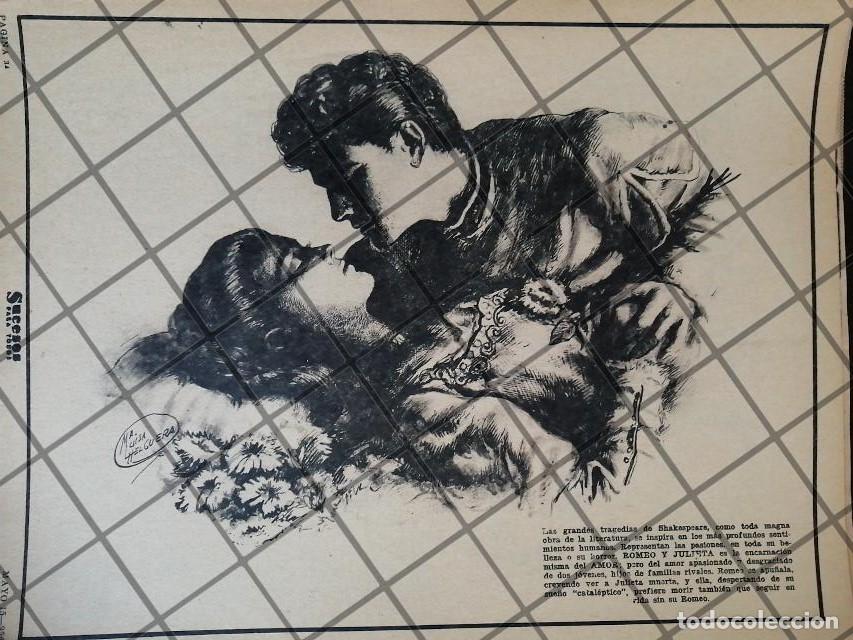 Poster collecting: FOTO GRABADO ANTIGUO DE LUISA HELGUERA 1956 ROMEO Y JULIETA