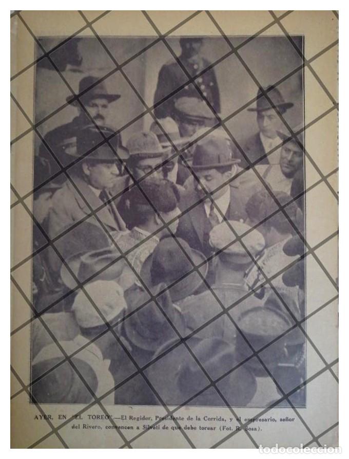 Collezionismo di affissi: FOTO GRABADO ANTIGUO EL EMPRESARIO PEPE DEL RIVERO 1922