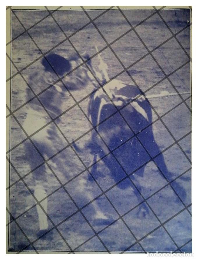 Collezionismo di affissi: GRABADO RETRO TORERO RODOLFO GAONA EN EL TOREO 1923