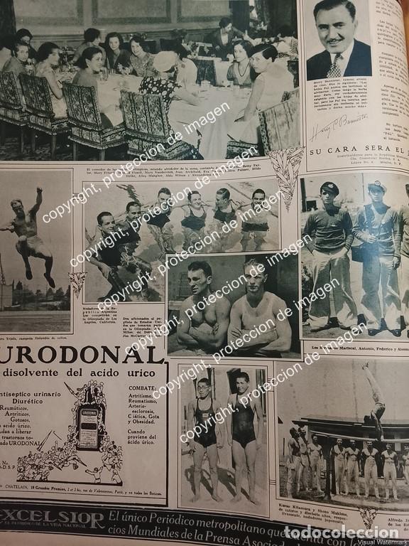 Collezionismo di affissi: AFICHE ANTIGUO. JUEGOS OLIMPICOS 1932 OLIMPIADAS /DEPORTES