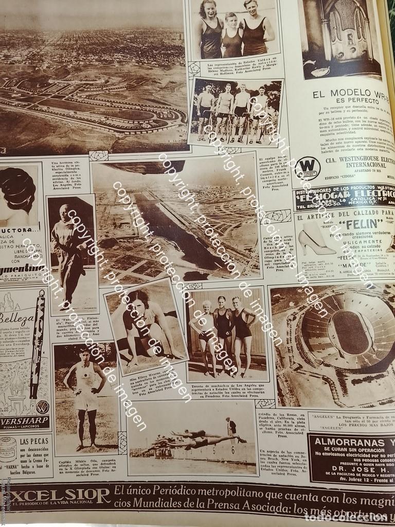 Collezionismo di affissi: AFICHE ANTIGUO. OLIMPIADAS DE 1932, LOS ANGELES Y PASADENA / DEPORTES